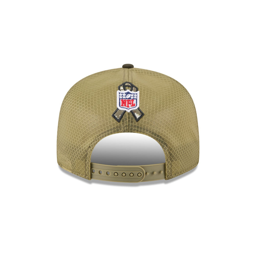 Jacksonville Jaguars Salute to Service Split Panel 9FIFTY Trucker Hat - View 2