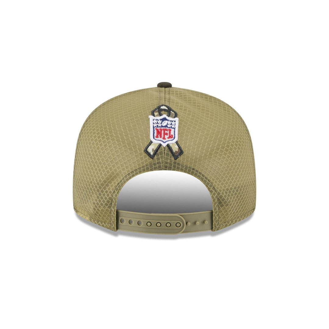 Indianapolis Colts Salute to Service Split Panel 9FIFTY Trucker Hat - View 2