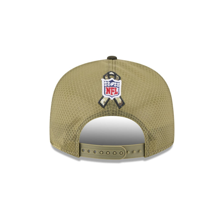 Indianapolis Colts Salute to Service Split Panel 9FIFTY Trucker Hat - View 2
