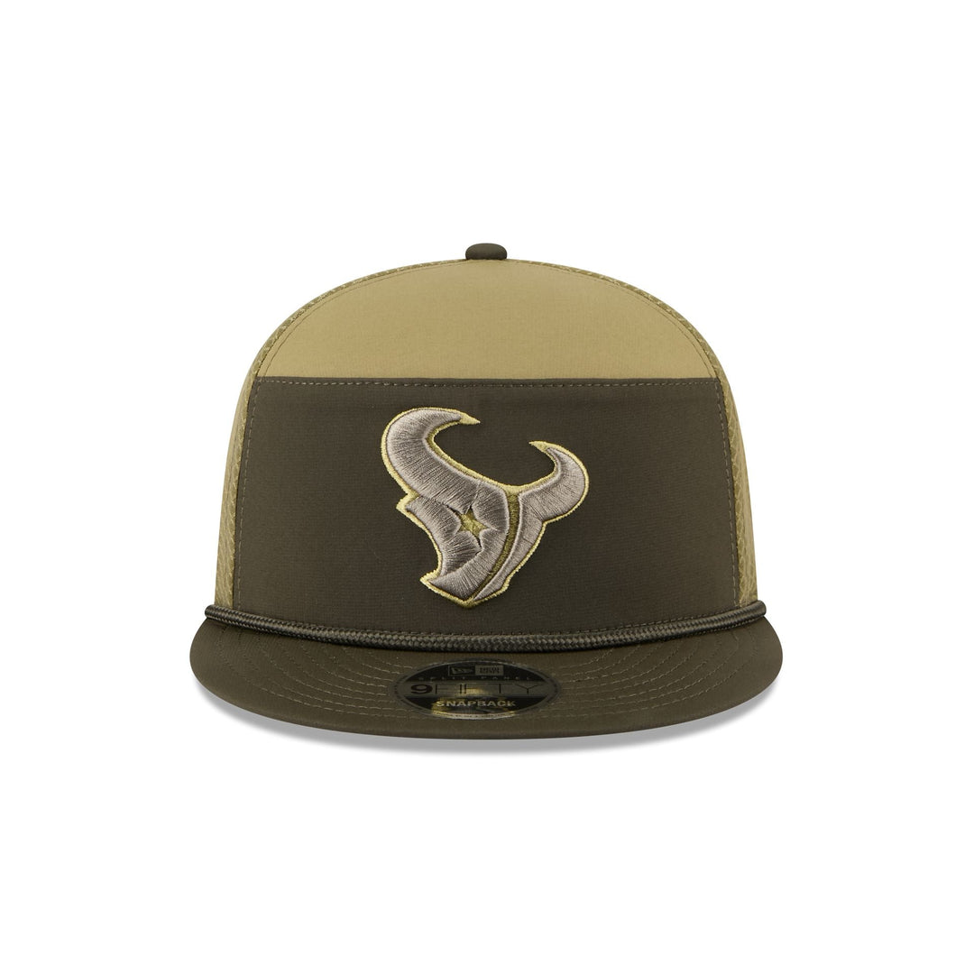Houston Texans Salute to Service Split Panel 9FIFTY Trucker Hat - View 4