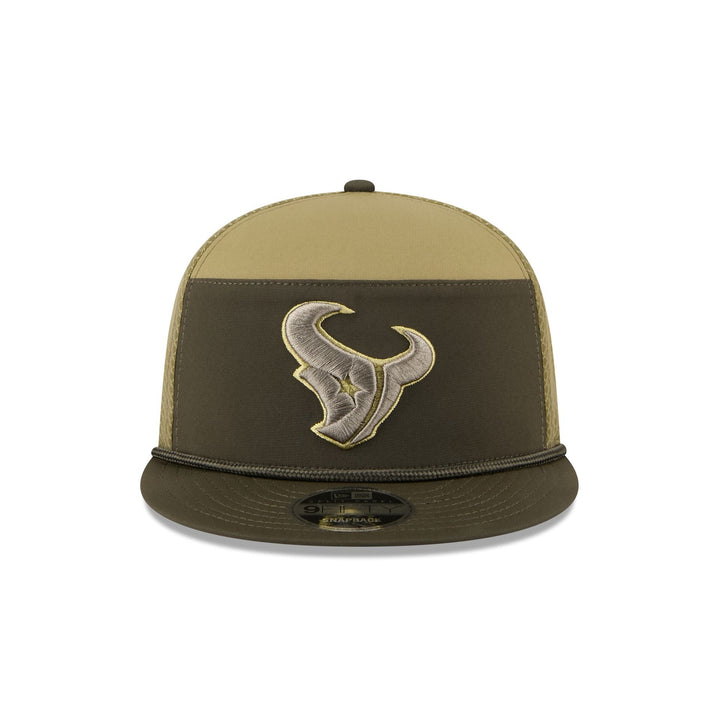 Houston Texans Salute to Service Split Panel 9FIFTY Trucker Hat - View 4