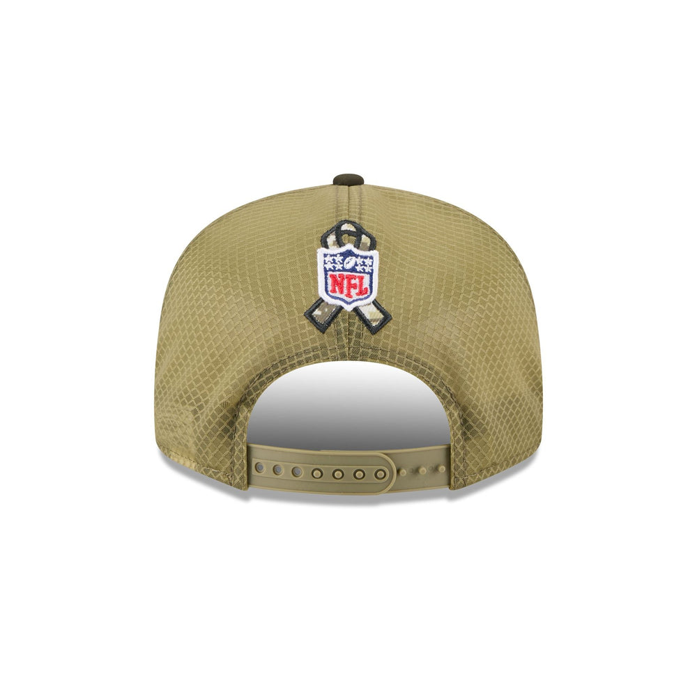 Houston Texans Salute to Service Split Panel 9FIFTY Trucker Hat - View 2