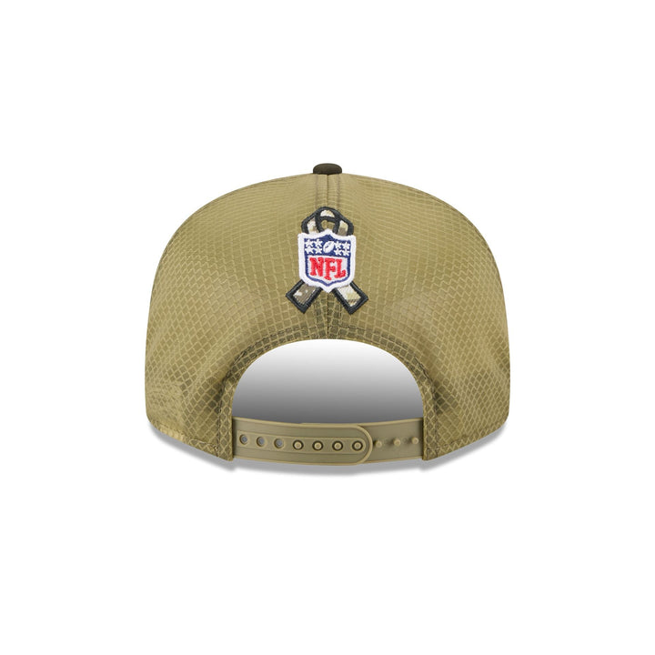 Houston Texans Salute to Service Split Panel 9FIFTY Trucker Hat - View 2