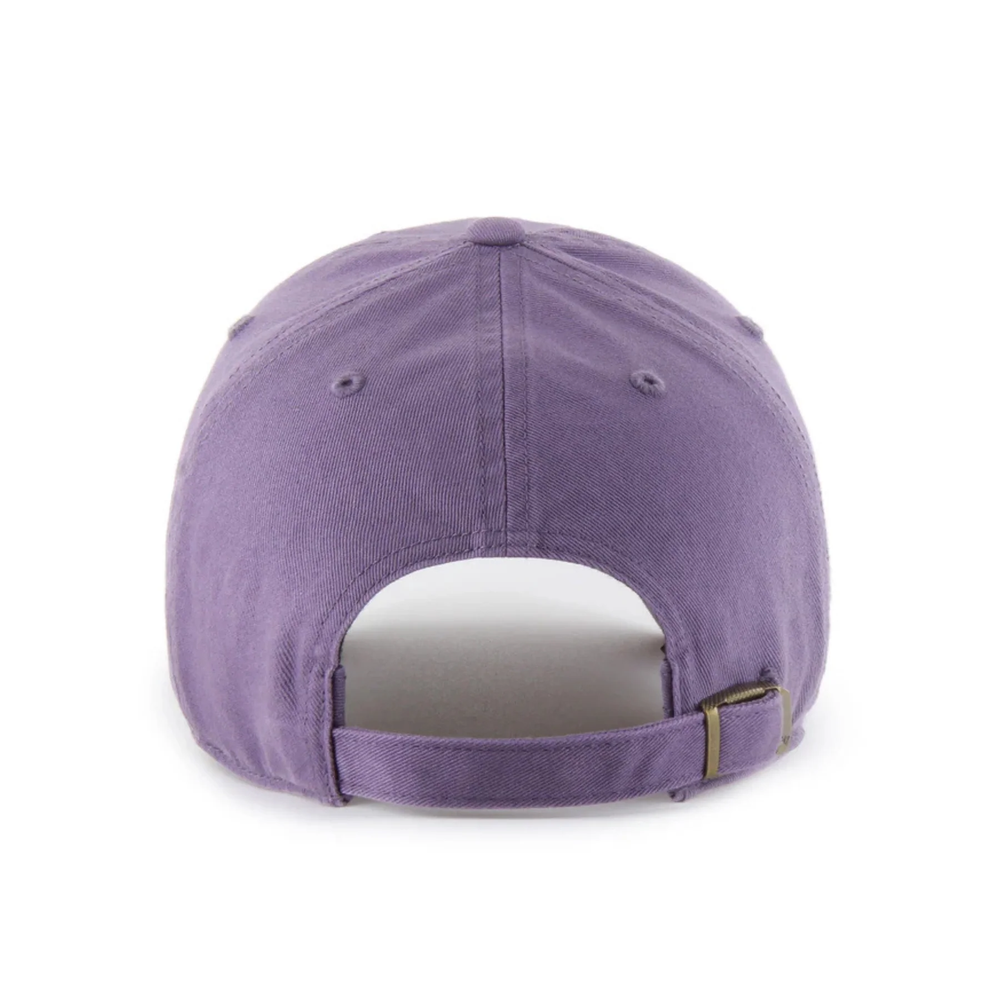 '47 Brand New York Yankees Clean Up Adjustable Hat Purple Back