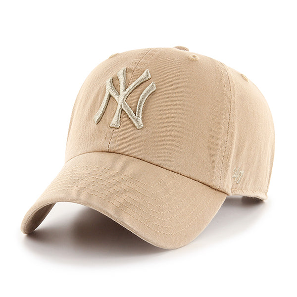 '47 Brand New York Yankees Clean Up Adjustable Hat - Khaki