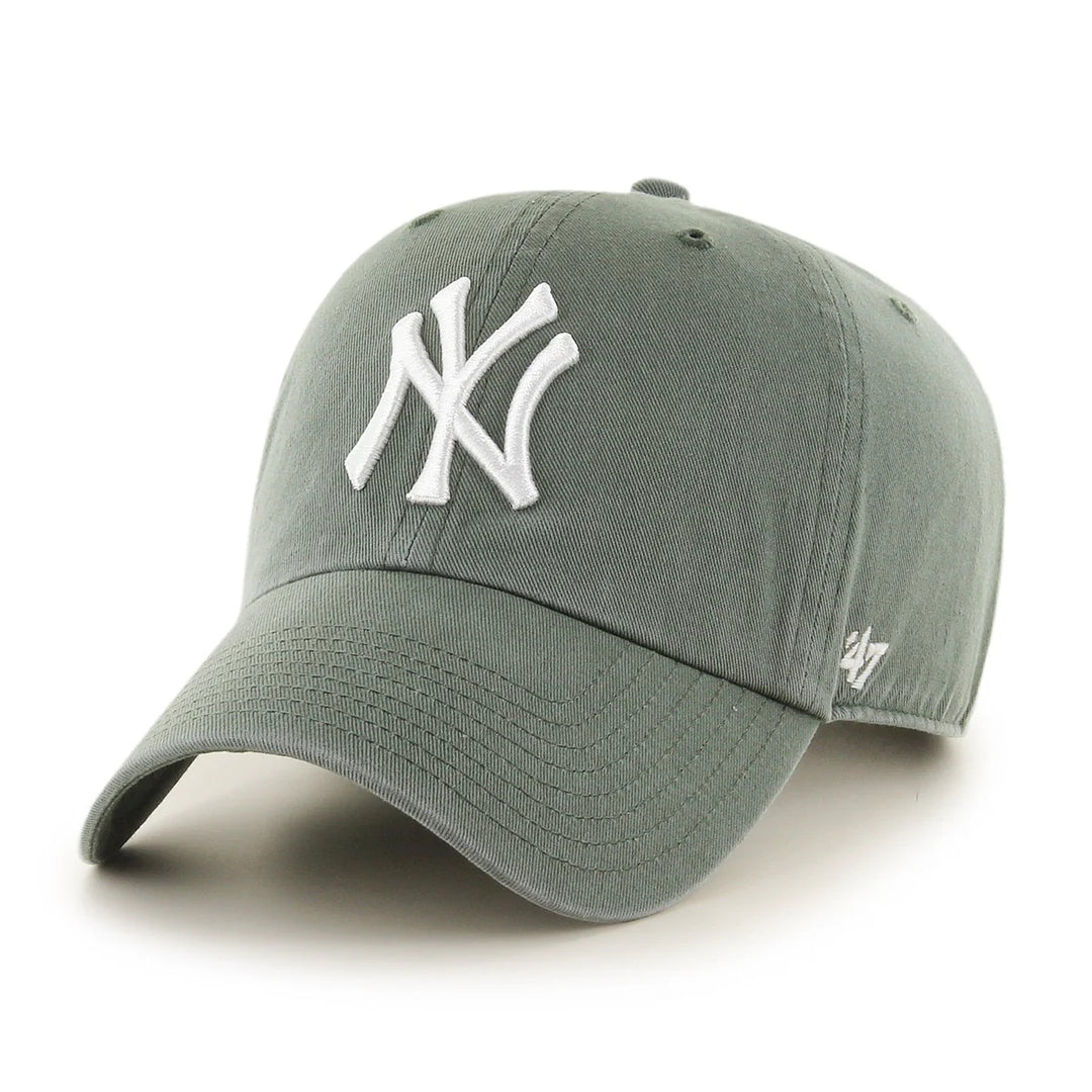 '47 Brand New York Yankees Clean Up Adjustable Hat - Moss