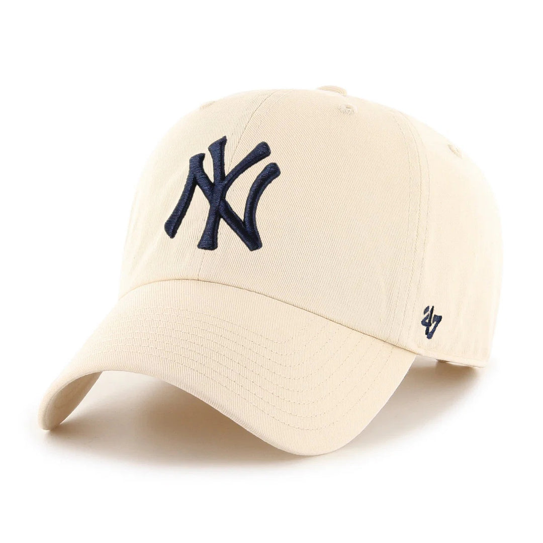 '47 Brand New York Yankees Clean Up Adjustable Hat - Natural