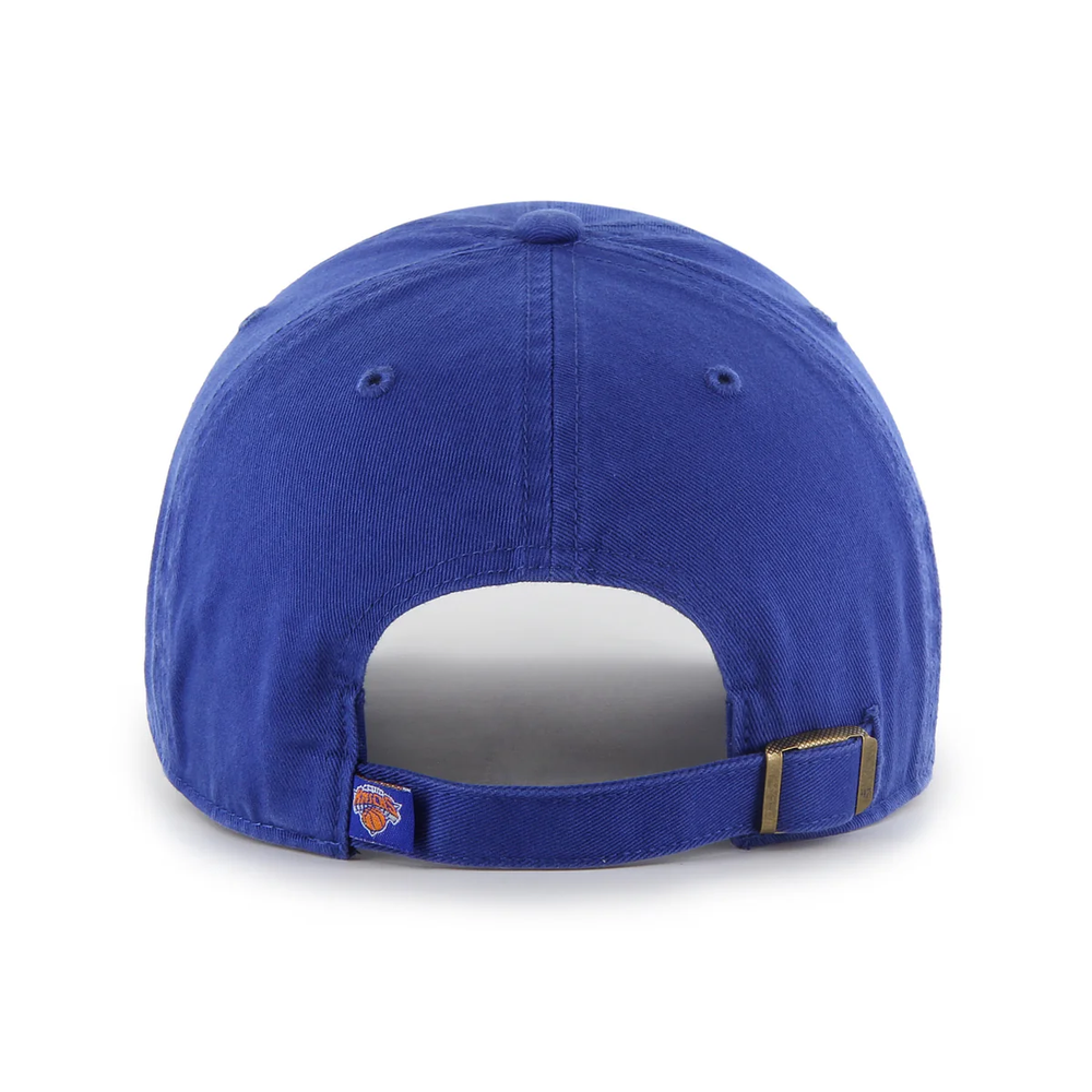 '47 Brand New York Knicks Clean Up Adjustable Hat - Blue Back
