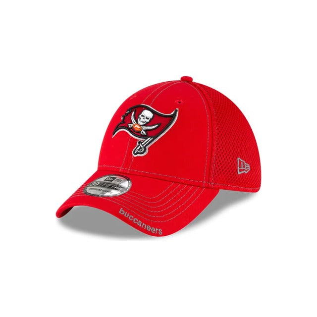New Era Tampa Bay Buccaneers Neo 39THIRTY Stretch Fit Hat - Red