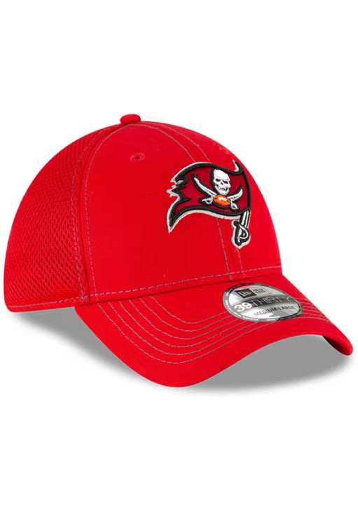 New Era Tampa Bay Buccaneers Neo 39THIRTY Stretch Fit Hat - Red