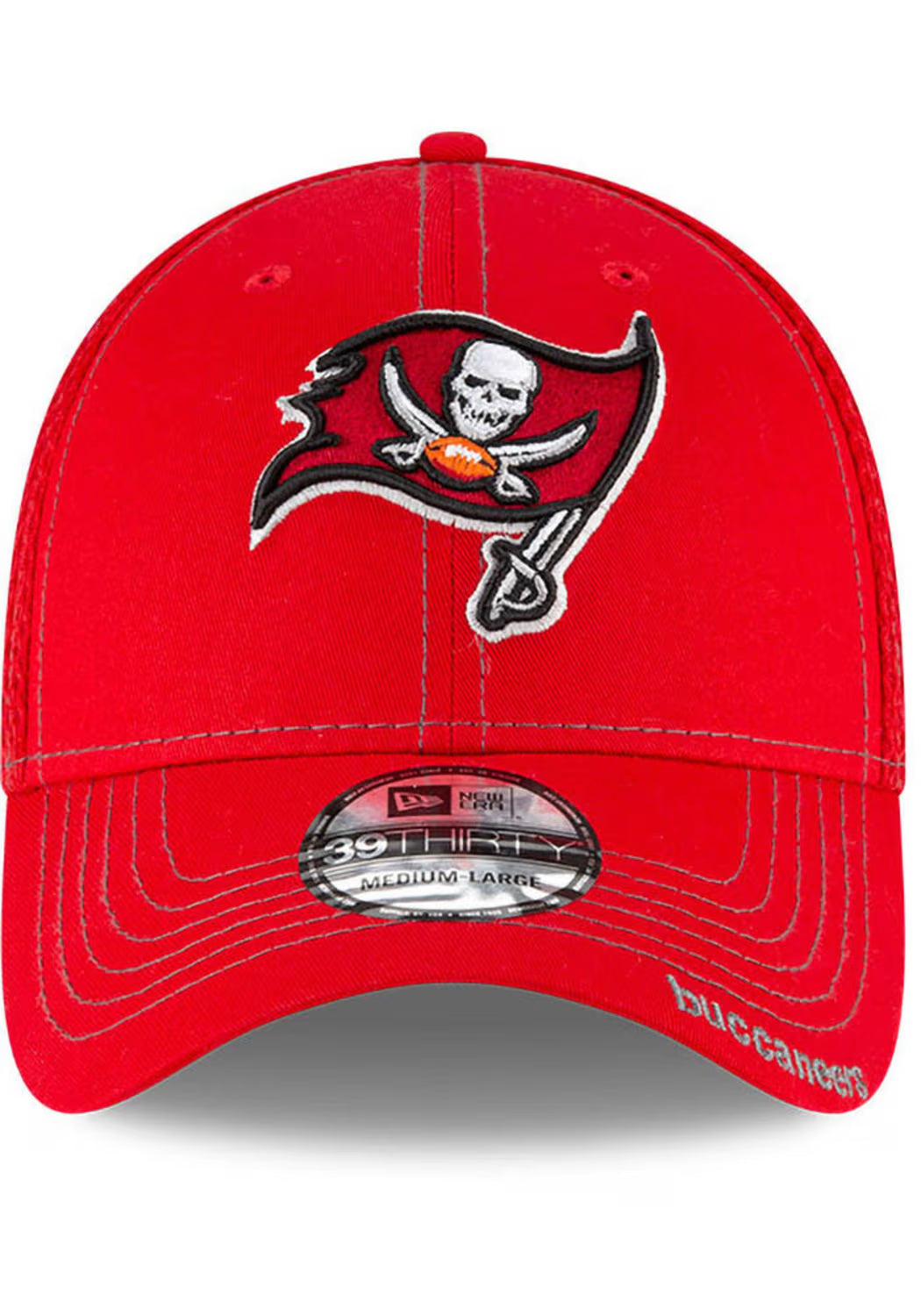 New Era Tampa Bay Buccaneers Neo 39THIRTY Stretch Fit Hat - Red
