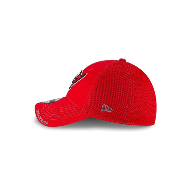 New Era Tampa Bay Buccaneers Neo 39THIRTY Stretch Fit Hat - Red