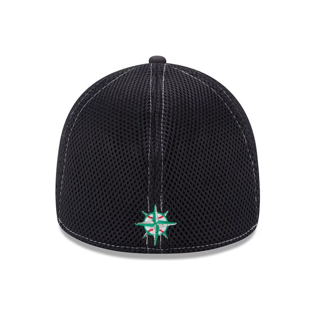 New Era Seattle Mariners Neo 39THIRTY Stretch Fit Hat - Navy