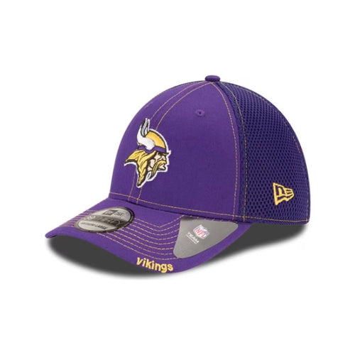 New Era Minnesota Vikings Neo 39THIRTY Stretch Fit Hat - Purple