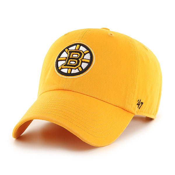 47 Brand Boston Bruins Clean Up Adjustable Hat - Gold - Front