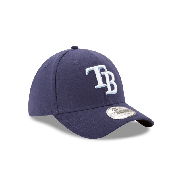 Tampa Bay Rays Classic 39THIRTY Stretch Fit Hat - Navy / Team Colors