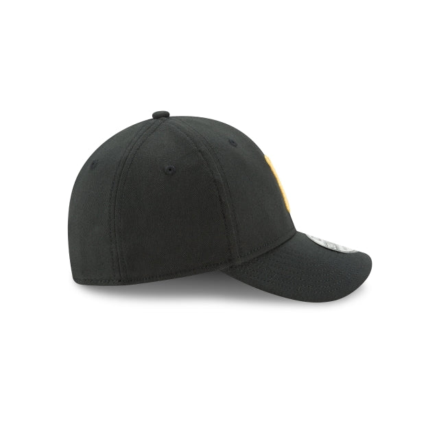 Pittsburgh Pirates Classic 39THIRTY Stretch Fit Hat - Black / Team Colors