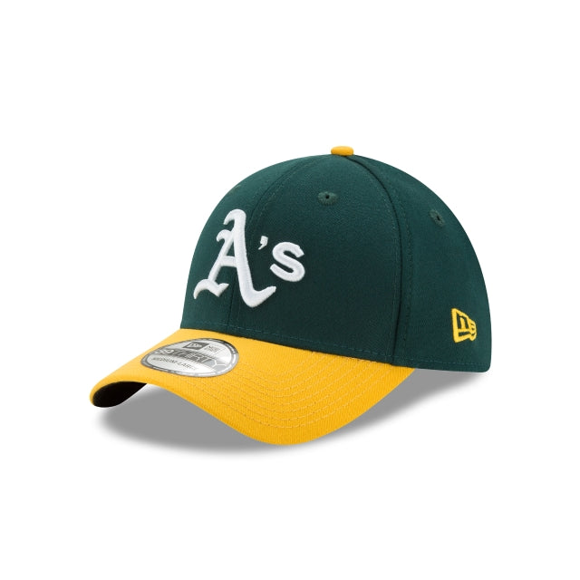 Athletics Classic Two-Tone 39THIRTY Stretch Fit Hat - Green / Yellow