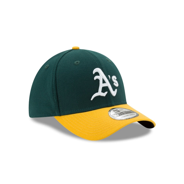 Athletics Classic Two-Tone 39THIRTY Stretch Fit Hat - Green / Yellow