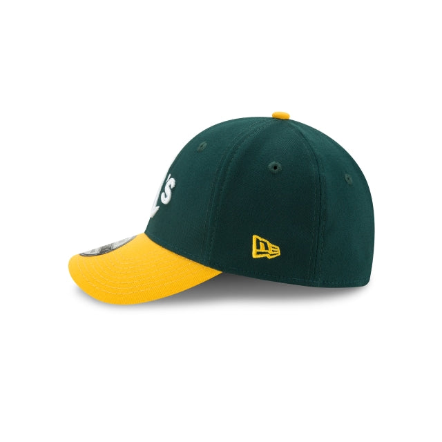 Athletics Classic Two-Tone 39THIRTY Stretch Fit Hat - Green / Yellow