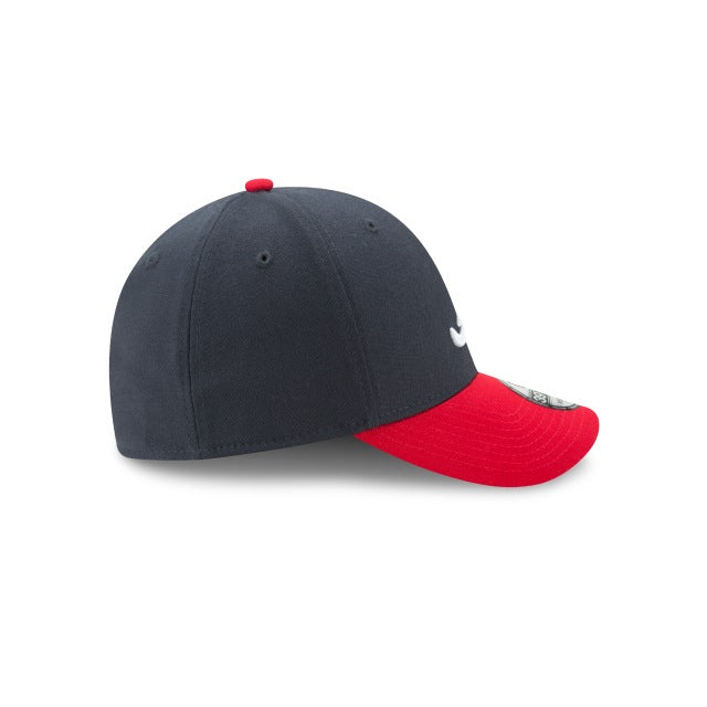 Atlanta Braves Classic Two-Tone 39THIRTY Stretch Fit Hat - Navy / Red
