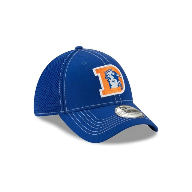Denver Broncos Neo 39THIRTY Stretch Fit Hat - Blue