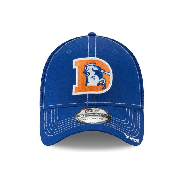 Denver Broncos Neo 39THIRTY Stretch Fit Hat - Blue