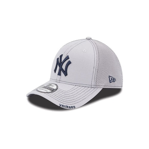 New Era New York Yankees Neo 39THIRTY Stretch Fit Hat - Gray