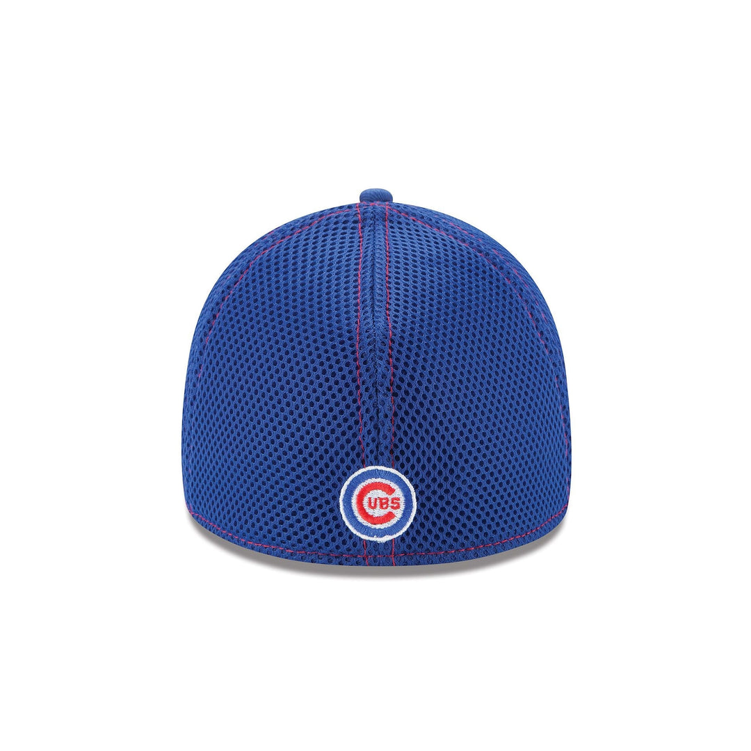 Chicago Cubs Neo 39THIRTY Stretch Fit Hat - Blue