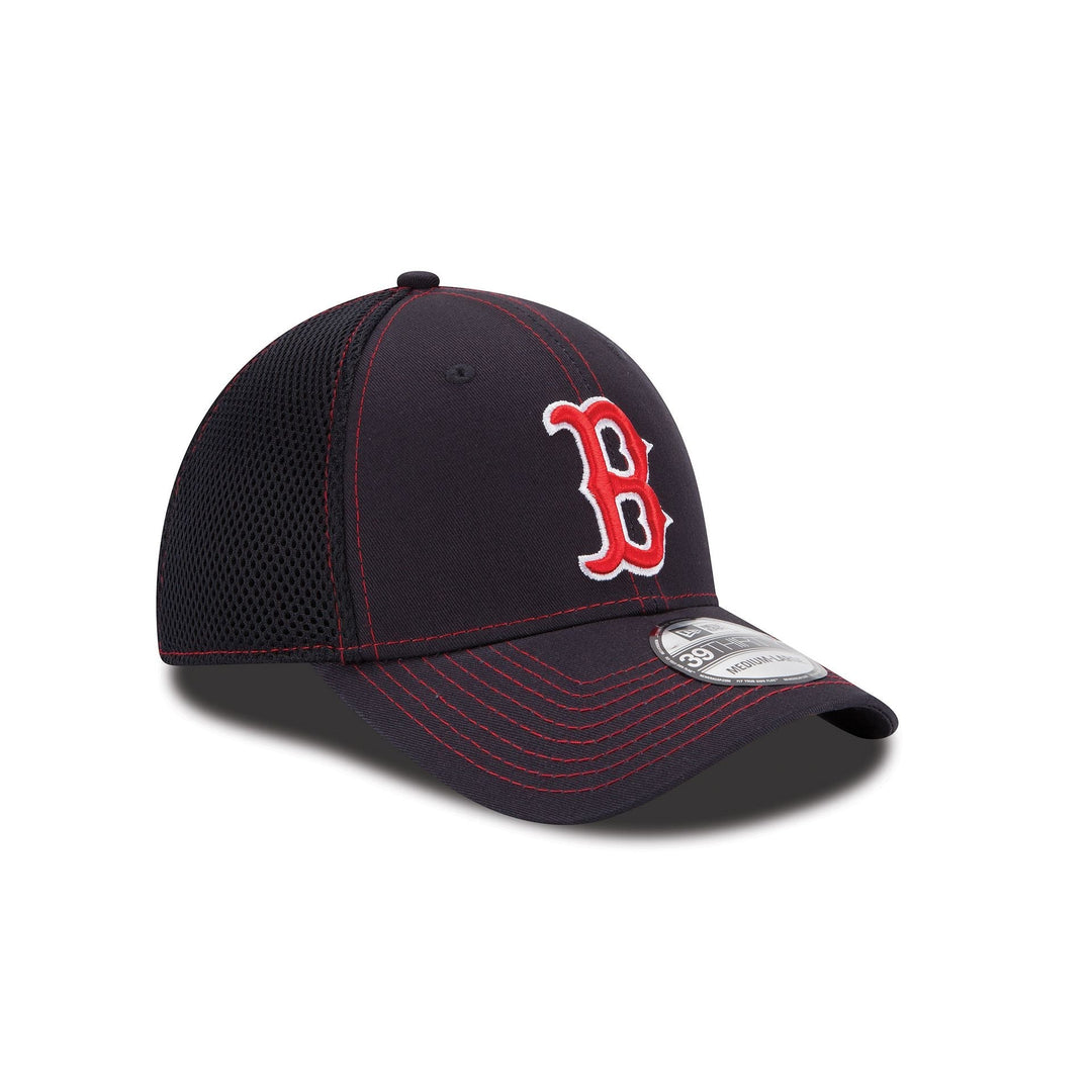 Boston Red Sox Neo 39THIRTY Stretch Fit Hat - Navy / Team Colors