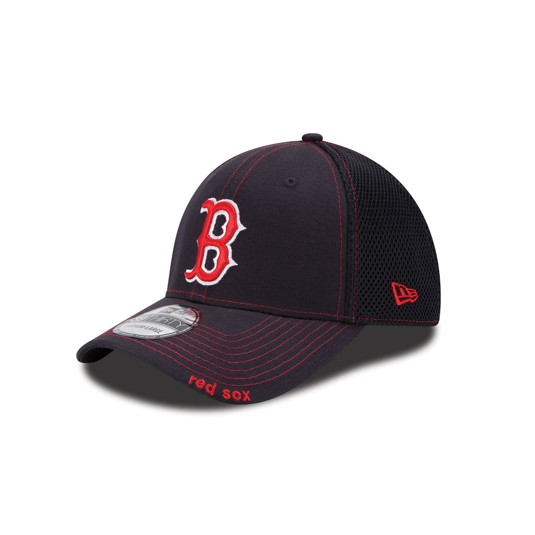 Boston Red Sox Neo 39THIRTY Stretch Fit Hat - Navy