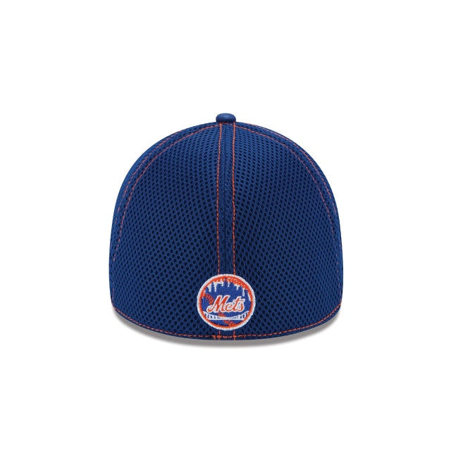 New York Mets Neo 39THIRTY Stretch Fit Hat - Blue
