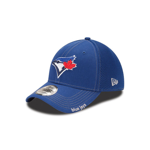 New Era Toronto Blue Jays Neo 39THIRTY Stretch Fit Hat - Blue / Team Colors