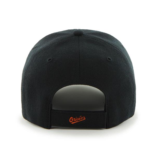 47 Brand Baltimore Orioles MVP Adjustable Hat - Black - Back
