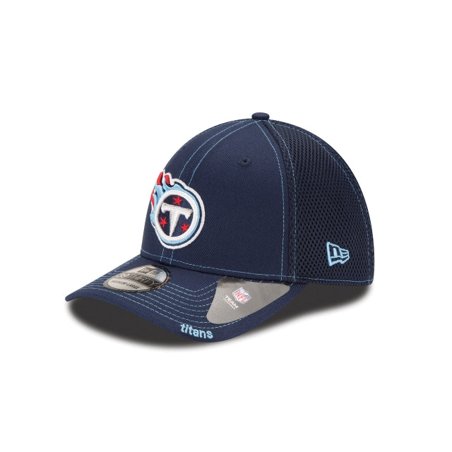 Tennessee Titans Neo 39THIRTY Stretch Fit Hat - Navy