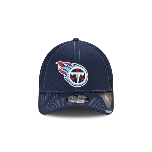 Tennessee Titans Neo 39THIRTY Stretch Fit Hat - Navy