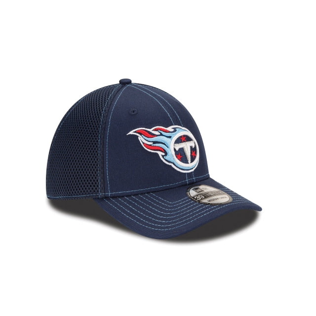 Tennessee Titans Neo 39THIRTY Stretch Fit Hat - Navy