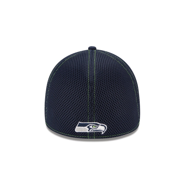 Seattle Seahawks Neo 39THIRTY Stretch Fit Hat - Navy / Team Colors