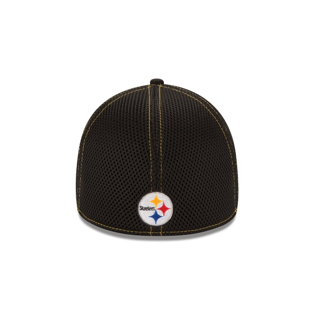 Pittsburgh Steelers Neo 39THIRTY Stretch Fit Hat - Black