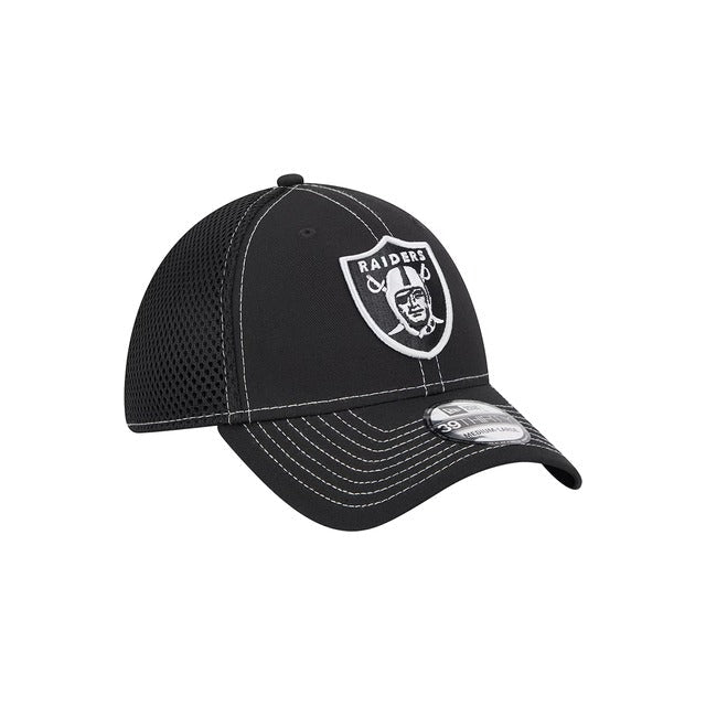 Las Vegas Raiders Neo 39THIRTY Stretch Fit Hat - Black