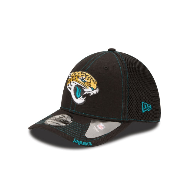 Jacksonville Jaguars Neo 39THIRTY Stretch Fit Hat - Black