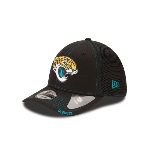 New Era Jacksonville Jaguars Neo 39THIRTY Stretch Fit Hat - Black