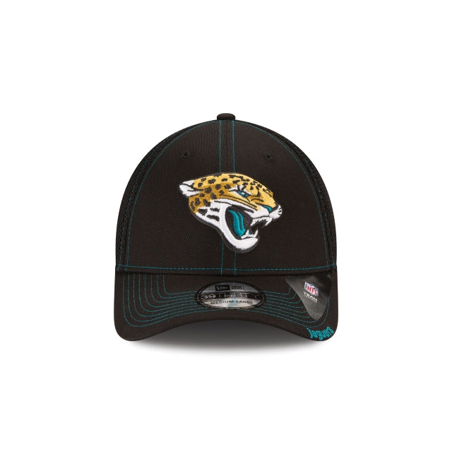 Jacksonville Jaguars Neo 39THIRTY Stretch Fit Hat - Black