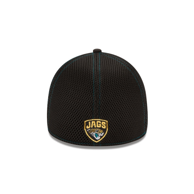 Jacksonville Jaguars Neo 39THIRTY Stretch Fit Hat - Black