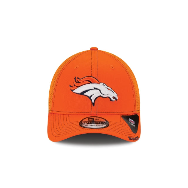 Denver Broncos Neo 39THIRTY Stretch Fit Hat - Orange