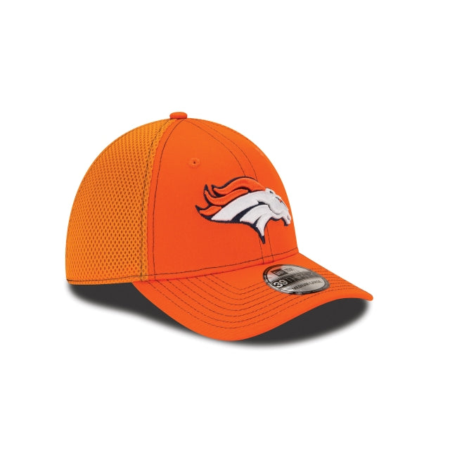 Denver Broncos Neo 39THIRTY Stretch Fit Hat - Orange