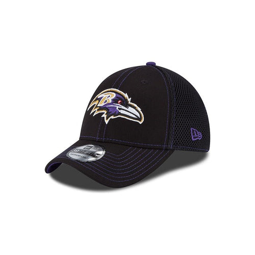 New Era Baltimore Ravens Neo 39THIRTY Stretch Fit Hat - Black