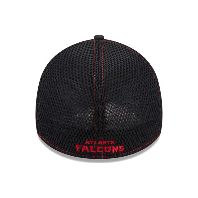 Atlanta Falcons Neo 39THIRTY Stretch Fit Hat - Black