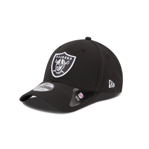 New Era Las Vegas Raiders Classic 39THIRTY Stretch Fit Hat - Black / White