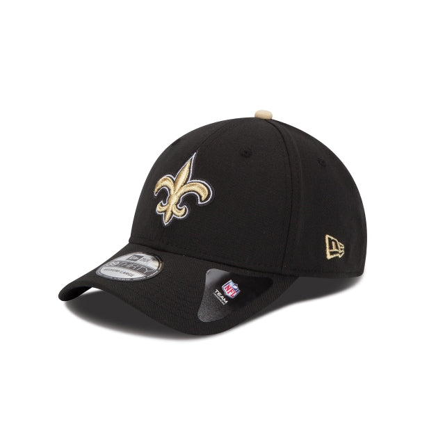 New Orleans Saints Classic 39THIRTY Stretch Fit Hat - Black / Team Colors